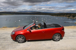 Volkswagen Golf  Cabrio 1.6 TDI CR BMT 105 CV Advance Descapotable Rojo atardecer metalizado Exterior Lateral 2 puertas