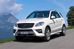 Mercedes-Benz Clase M ML 250 BlueTEC 4MATIC 204 CV Gama Clase M Todo terreno Blanco Diamante Metalizado Exterior Frontal-Lateral 5 puertas