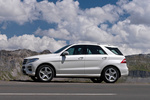 Mercedes-Benz Clase M ML 250 BlueTEC 4MATIC 204 CV Gama Clase M Todo terreno Blanco Diamante Metalizado Exterior Lateral 5 puertas