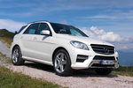 Mercedes-Benz Clase M ML 250 BlueTEC 4MATIC 204 CV Gama Clase M Todo terreno Blanco Diamante Metalizado Exterior Lateral-Frontal 5 puertas