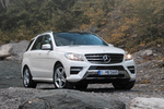 Mercedes-Benz Clase M ML 250 BlueTEC 4MATIC 204 CV Gama Clase M Todo terreno Blanco Diamante Metalizado Exterior Lateral-Frontal 5 puertas