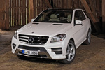 Mercedes-Benz Clase M ML 250 BlueTEC 4MATIC 204 CV Gama Clase M Todo terreno Blanco Diamante Metalizado Exterior Frontal-Lateral 5 puertas