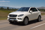 Mercedes-Benz Clase M ML 350 4MATIC BlueEFFICIENCY 306 CV Gama Clase M Todo terreno Blanco Diamante Metalizado Exterior Frontal-Lateral 5 puertas
