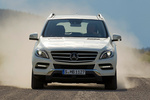 Mercedes-Benz Clase M ML 350 4MATIC BlueEFFICIENCY 306 CV Gama Clase M Todo terreno Blanco Diamante Metalizado Exterior Frontal 5 puertas