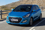 Hyundai i30 Gama i30 (Versi&oacute;n no a la venta en Espa&ntilde;a) Gama i30 (Versi&oacute;n no a la venta en Espa&ntilde;a) Turismo Aqua Blue Exterior Frontal-Lateral 5 puertas