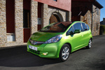 Honda Jazz Hybrid Elegance Monovolumen Verde Lima Metalizado Exterior Frontal-Lateral 5 puertas