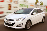 Hyundai i40 1.7 CRDi 136 CV Aut. Style S Turismo familiar Creamy White Exterior Frontal-Lateral 5 puertas