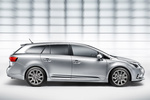 Toyota Avensis Gama Avensis Gama Avensis Turismo familiar Plata Exterior Lateral 5 puertas