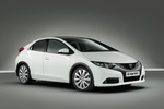 Honda Civic Gama Civic Gama Civic Turismo Blanco Orchid Perlado Exterior Lateral-Frontal 5 puertas