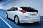 Honda Civic Gama Civic Gama Civic Turismo Blanco Orchid Perlado Exterior Lateral-Posterior 5 puertas