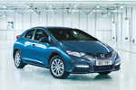 Honda Civic Gama Civic Gama Civic Turismo Azul Zafiro Profundo Exterior Lateral-Frontal 5 puertas