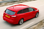 Ford Focus ST Sportbreak ST Sportbreak Turismo familiar Rojo Vulcano Exterior Cenital-Posterior-Lateral 5 puertas