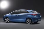 Hyundai i30 Gama i30 (Versi&oacute;n no a la venta en Espa&ntilde;a) Gama i30 (Versi&oacute;n no a la venta en Espa&ntilde;a) Turismo Aqua Blue Exterior Lateral-Posterior 5 puertas