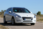 Peugeot 508 SW 1.6 THP 156 Allure Turismo familiar Blanco Nacarado Exterior Frontal-Lateral 5 puertas