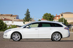 Peugeot 508 SW 1.6 THP 156 Allure Turismo familiar Blanco Nacarado Exterior Lateral 5 puertas