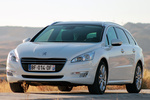 Peugeot 508 SW 1.6 THP 156 Allure Turismo familiar Blanco Nacarado Exterior Frontal-Lateral 5 puertas