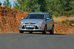 Ford Focus Sportbreak 1.6 TDCi 116 CV Titanium Turismo familiar Plata Perla Exterior Frontal-Lateral 5 puertas