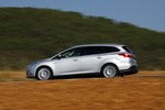 Ford Focus Sportbreak 1.6 TDCi 116 CV Titanium Turismo familiar Plata Perla Exterior Lateral 5 puertas