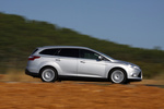 Ford Focus Sportbreak 1.6 TDCi 116 CV Titanium Turismo familiar Plata Perla Exterior Lateral 5 puertas