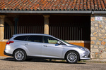 Ford Focus Sportbreak 1.6 TDCi 116 CV Titanium Turismo familiar Plata Perla Exterior Lateral 5 puertas