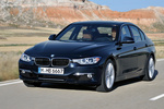 BMW Serie 3 328i (245CV) Luxury Line Turismo Imperialblau Efecto Brillante Exterior Frontal-Lateral 4 puertas