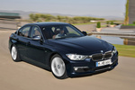 BMW Serie 3 328i (245CV) Luxury Line Turismo Imperialblau Efecto Brillante Exterior Lateral-Frontal 4 puertas
