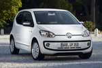 Volkswagen up! Gama up! White up! Turismo Blanco Puro Exterior Lateral-Frontal 3 puertas