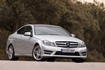 Mercedes-Benz Clase C C 250 CDI BlueEFFICIENCY Coup&eacute; 204 CV (Paquete AMG) Paquete AMG Coup&eacute; Plata Paladio Metalizado Exterior Lateral-Frontal 2 puertas
