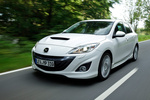 Mazda Mazda3 MPS MPS Turismo Arctic White Exterior Frontal-Lateral 5 puertas