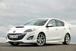 Mazda Mazda3 MPS MPS Turismo Arctic White Exterior Frontal-Lateral 5 puertas