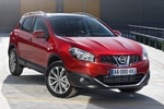 Nissan Qashqai 1.6 dCi 130 CV DPF 4x2 Tekna Premium Todo terreno Rojo Fusi&oacute;n Met&aacute;lico Exterior C&aacute;mara 5 puertas