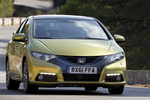 Honda Civic Gama Civic Gama Civic Turismo Verde Lima Metalizado Exterior Frontal 5 puertas