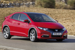 Honda Civic Gama Civic Gama Civic Turismo Rojo Mil&aacute;n S&oacute;lido Exterior Lateral-Frontal 5 puertas