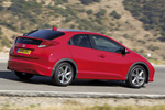 Honda Civic Gama Civic Gama Civic Turismo Rojo Mil&aacute;n S&oacute;lido Exterior Lateral 5 puertas
