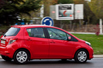 Toyota Yaris 70 Active Turismo Rojo Classic Exterior Lateral 5 puertas