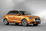 Audi A1 Gama A1 Sportback S line Turismo Naranja Samoa Exterior Frontal-Lateral 5 puertas
