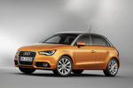 Audi A1 Gama A1 Sportback S line Turismo Naranja Samoa Exterior Frontal-Lateral 5 puertas