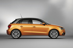Audi A1 Gama A1 Sportback S line Turismo Naranja Samoa Exterior Lateral 5 puertas