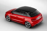 Audi A1 Gama A1 Sportback S line Turismo Rojo Misano Efecto Perla Exterior Cenital-Lateral-Posterior 5 puertas