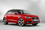 Audi A1 Gama A1 Sportback S line Turismo Rojo Misano Efecto Perla Exterior Frontal-Lateral 5 puertas