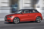 Audi A1 Gama A1 Sportback S line Turismo Rojo Misano Efecto Perla Exterior Frontal-Lateral 5 puertas