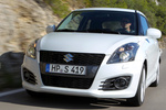 Suzuki Swift Sport Sport Turismo Blanco Perlado Exterior Frontal 3 puertas