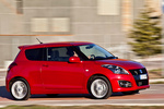 Suzuki Swift Sport Sport Turismo Rojo Ablace Perlado Exterior Lateral 3 puertas