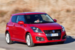 Suzuki Swift Sport Sport Turismo Rojo Ablace Perlado Exterior Lateral-Frontal 3 puertas
