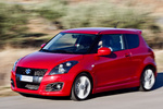 Suzuki Swift Sport Sport Turismo Rojo Ablace Perlado Exterior Frontal-Lateral 3 puertas