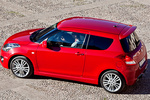 Suzuki Swift Sport Sport Turismo Rojo Ablace Perlado Exterior Cenital-Lateral-Posterior 3 puertas