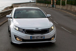 KIA Optima Gama Optima Gama Optima Turismo Snow White Exterior Frontal 4 puertas