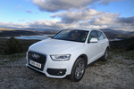 Audi Q3 2.0 TFSI 211 CV quattro S tronic Ambition Todo terreno Blanco Amalfi Exterior Frontal-Lateral 5 puertas