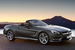 Mercedes-Benz Clase SL SL 500 435 CV Gama SL Descapotable Negro magnetita metalizado Exterior Lateral-Frontal 2 puertas