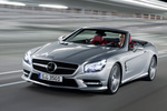 Mercedes-Benz Clase SL SL 350 306 CV Gama SL Descapotable Gris cerusita metalizado SHAPE Exterior Frontal-Lateral 2 puertas